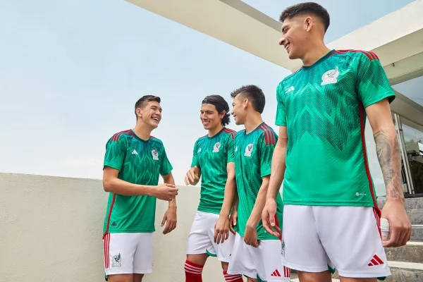 Coppa del mondo 2022 Maglia Messico Bambino Divisa Prima